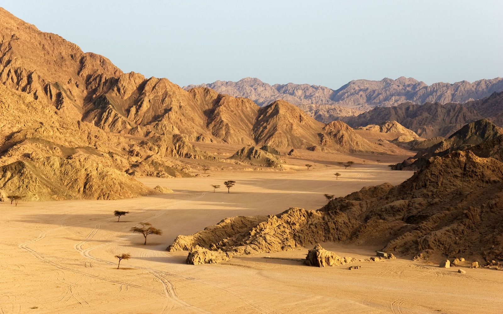 The stunning Sinai Desert. Photo: Getty