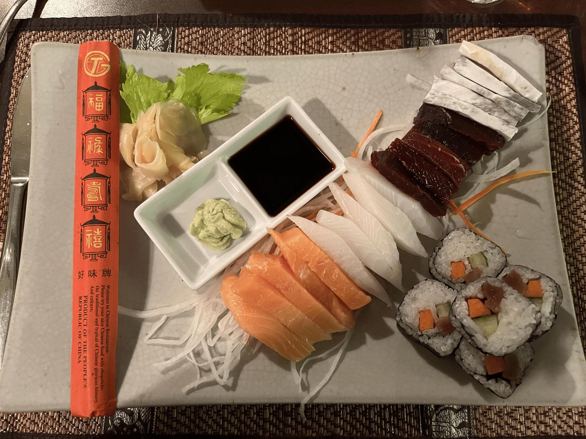 Sushi in Greenland. Photo: Thea de Gallier