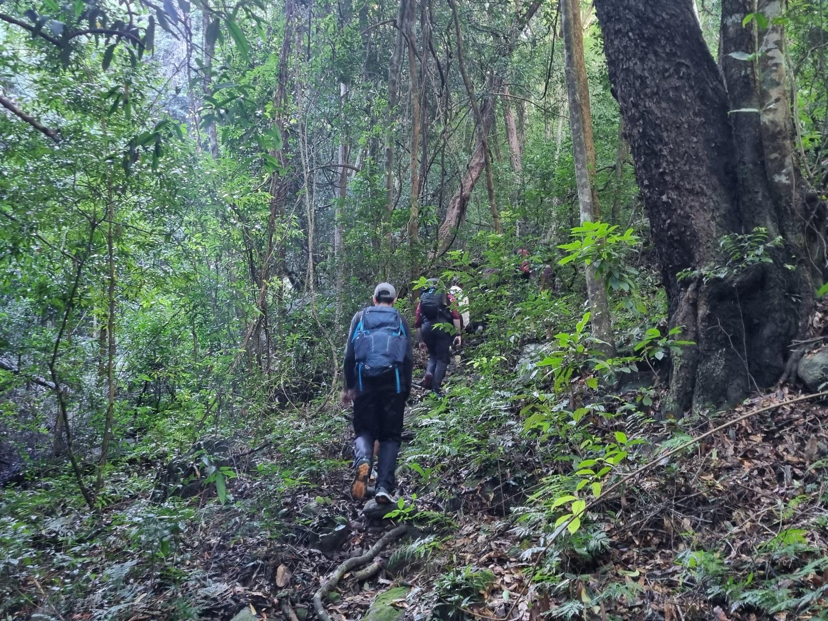 Hiking in Gal Oya. Photo: Best of Lanka.