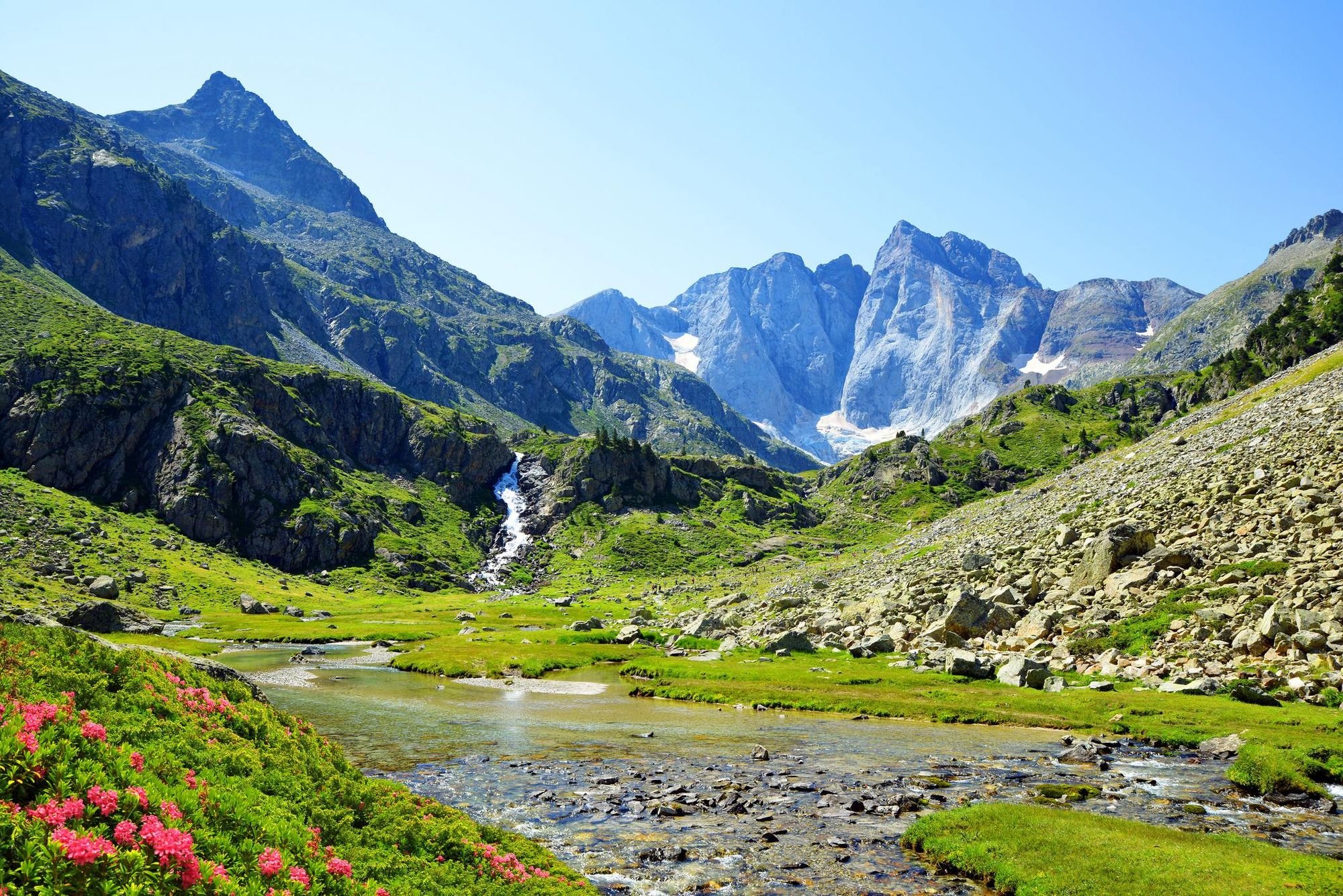 Mountain Vignemale in the Pyrenees National Park, in the south of France. Photo: Getty