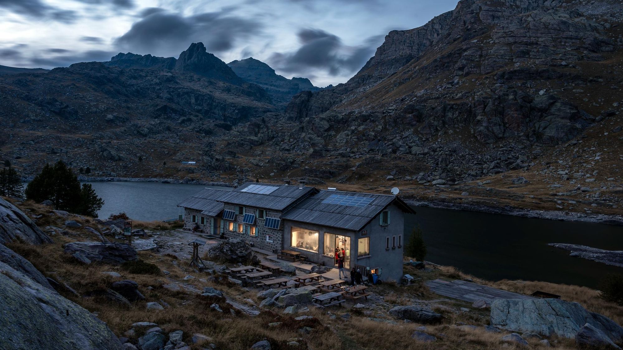 A mountain refuge in Mercantour National Park, France. Photo: Getty