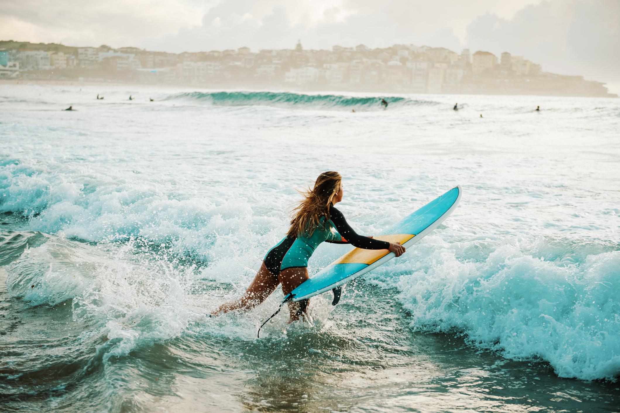 Catching waves is all about timing and repetition. Photo: Getty