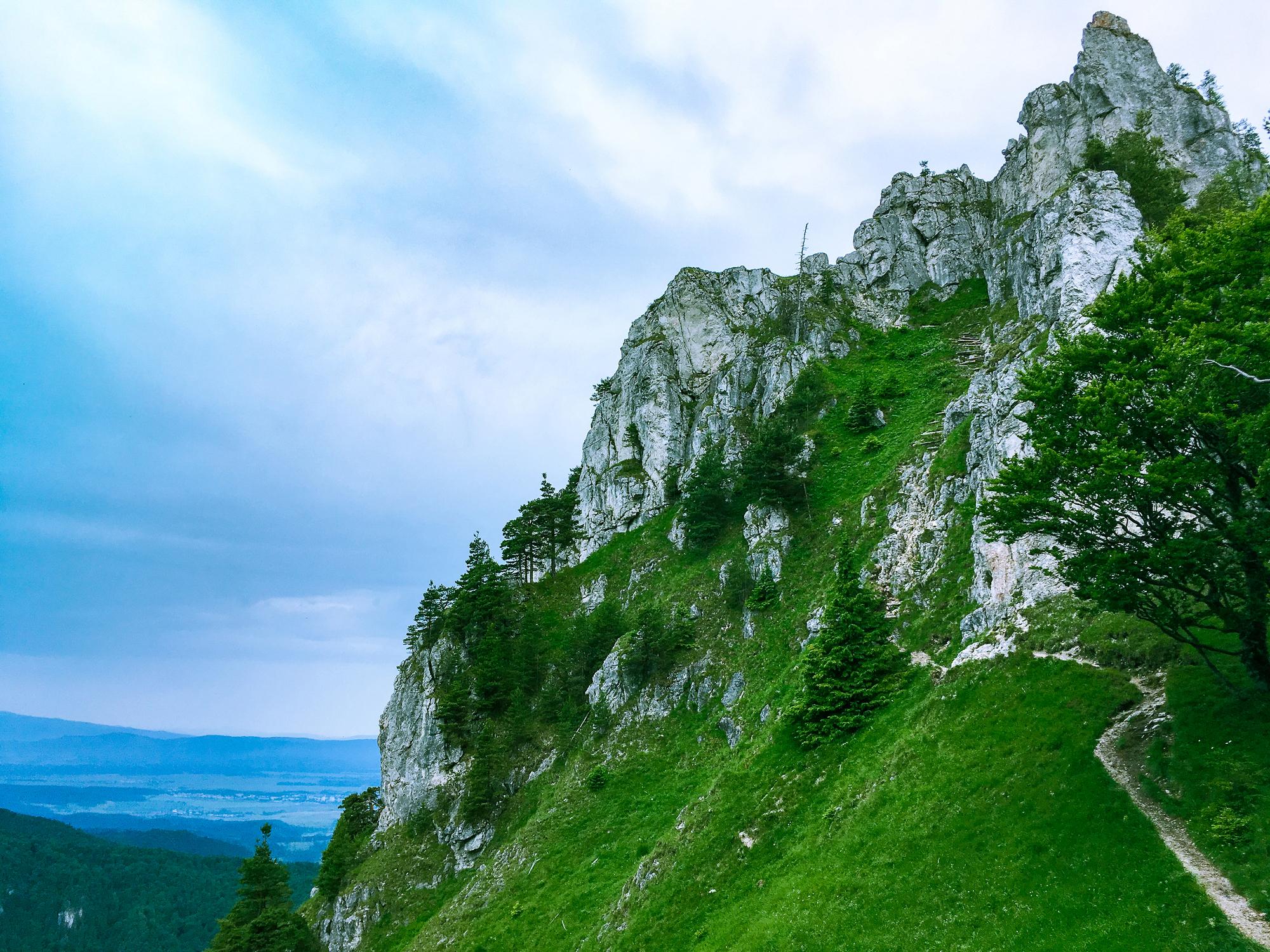 A trail up to Ostrá peak. Photo: Getty.