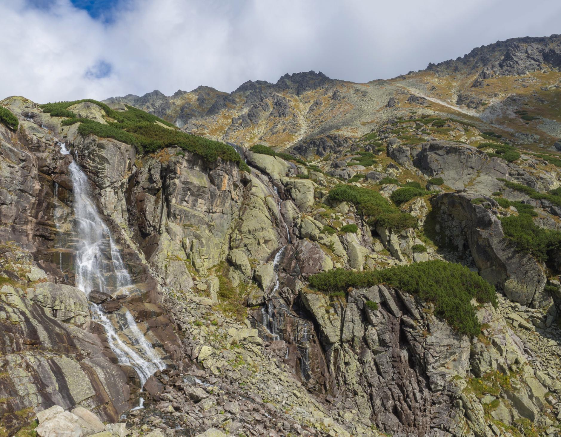 Skok Waterfall, in the High Tatras. Photo: Getty.