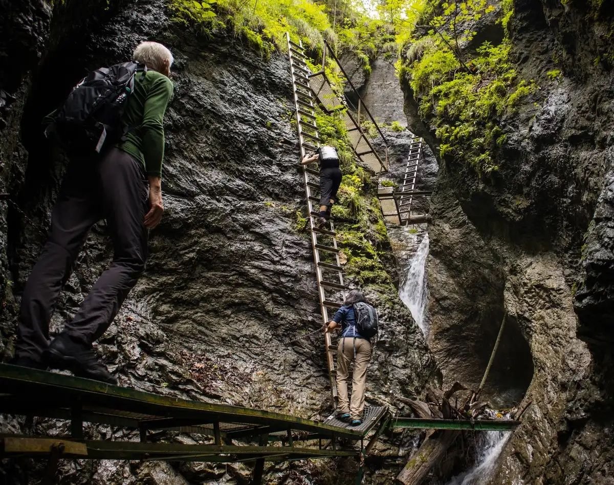 Adventurous hiking in Sucha Bela. Photo: Slovakation.