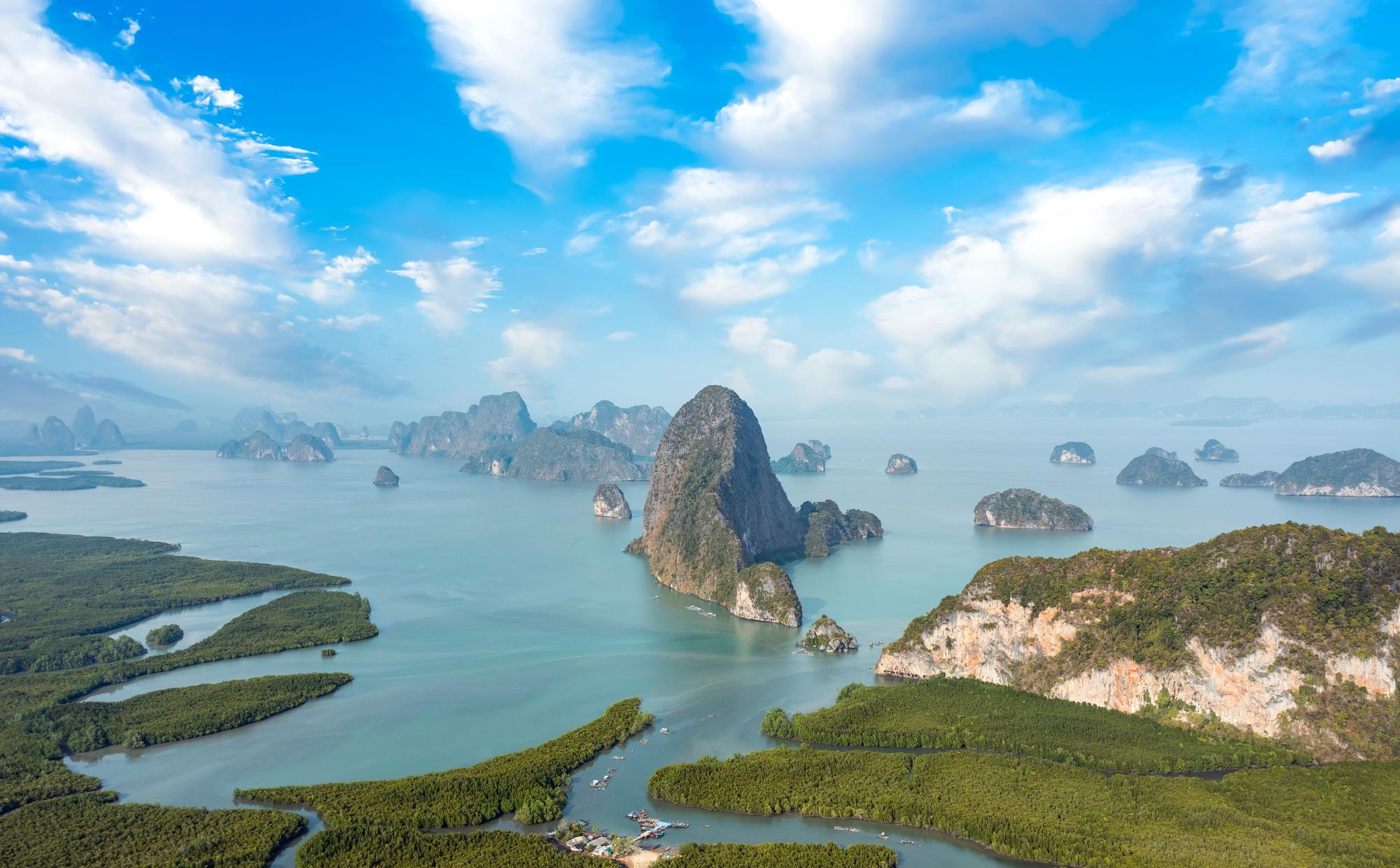 The remarkable beauty of Ao Phang-Nga National Park. Photo: Getty