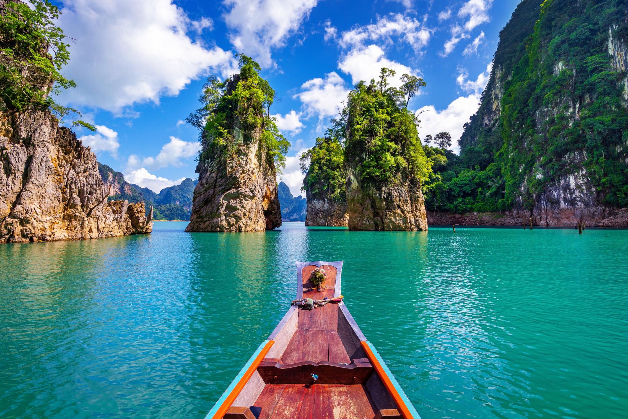 Cheow Lan Lake in Khao Sok National Park. Photo: Getty