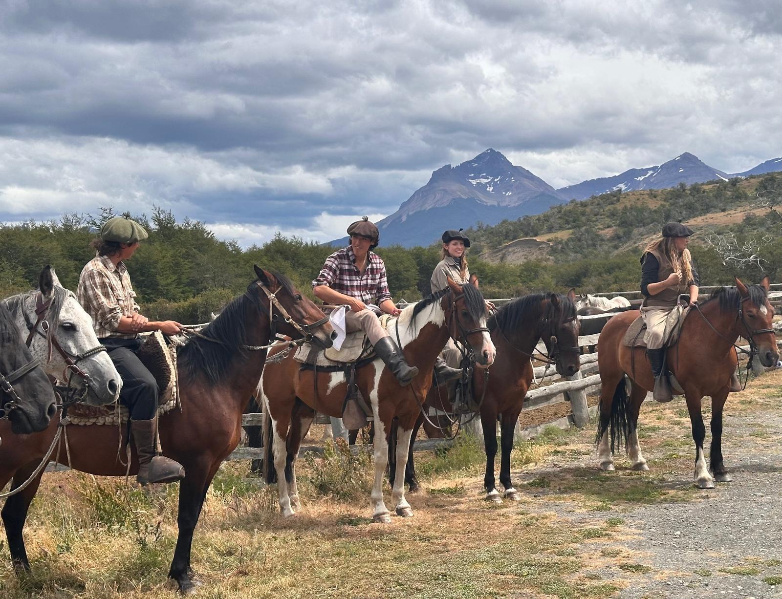 The gauchos we met in Patagonia. Photo: Bikram Sharma.