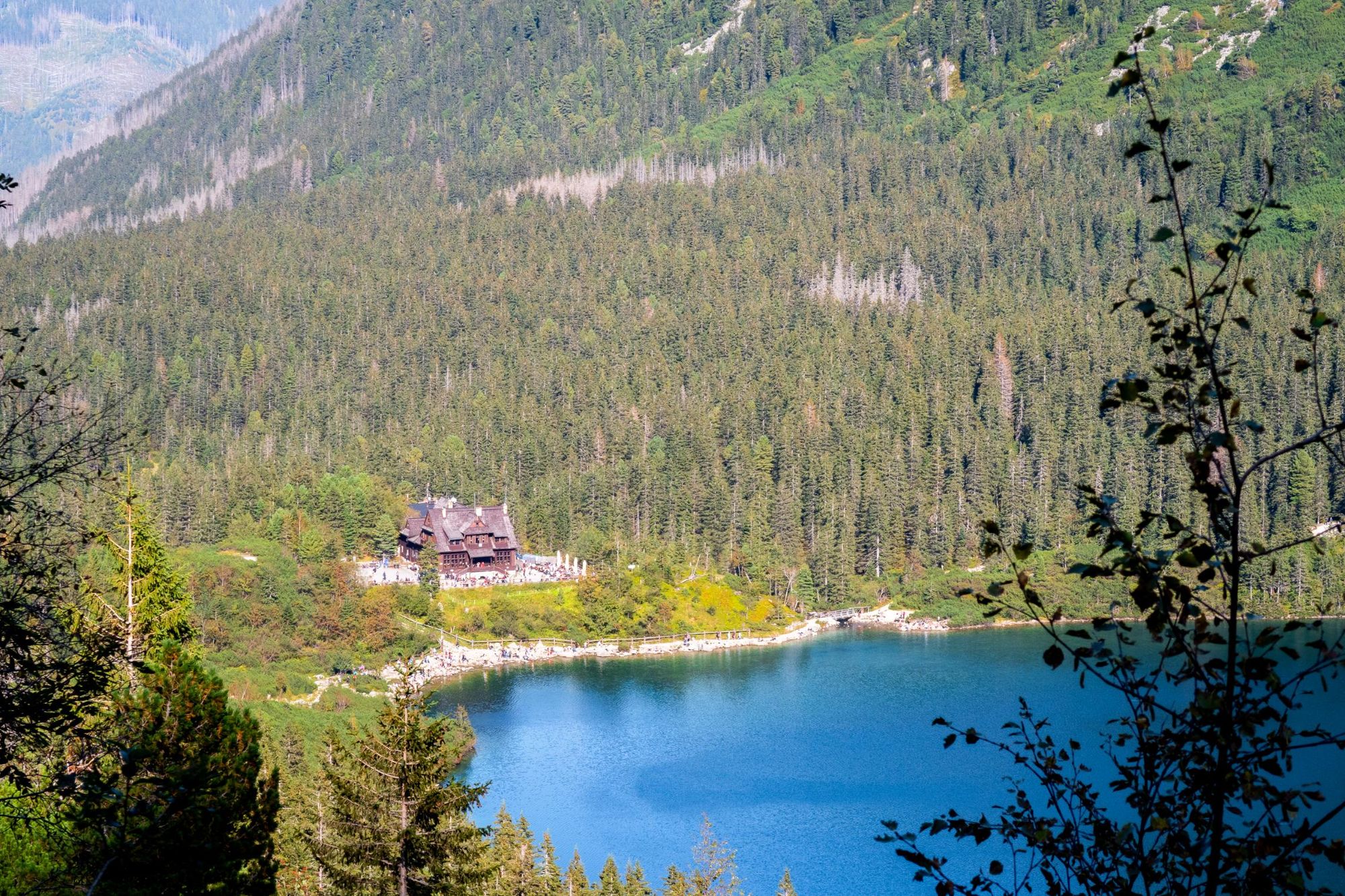 The Morskie Oko Hut in the Tatra Mountains, Poland. Photo: Getty