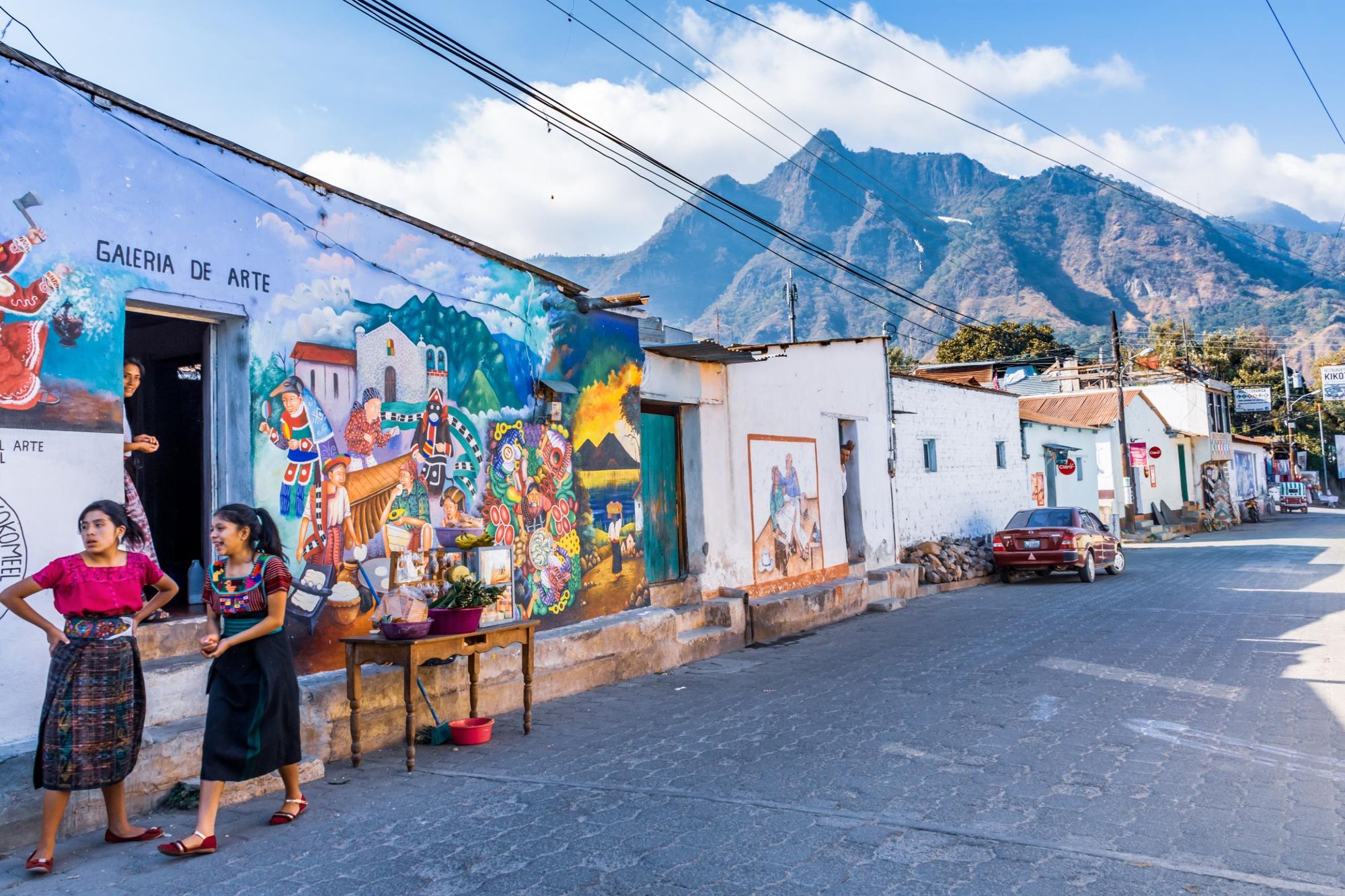 Women in San Juan La Laguna, Lake Atitlan. Photo: Getty.