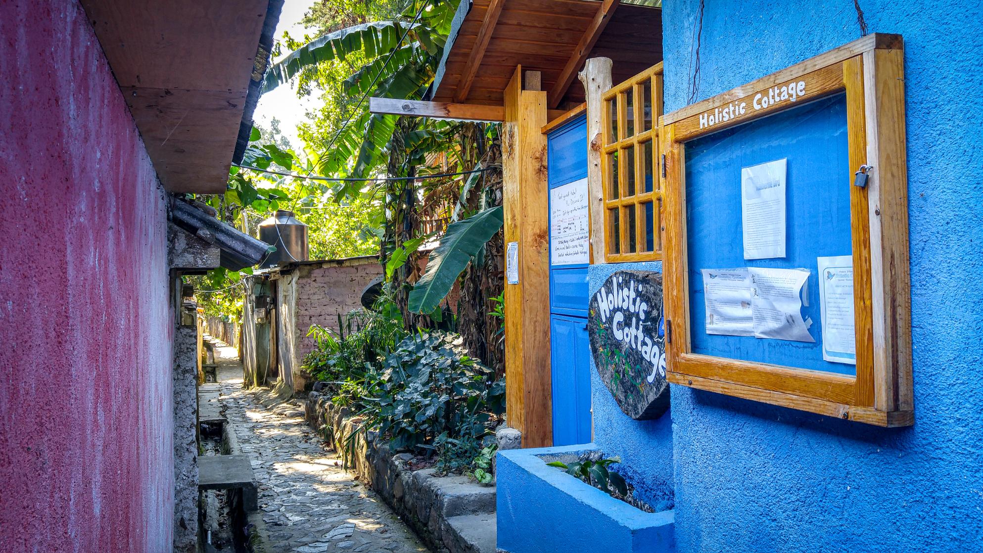 San Marcos back alley, Lake Atitlán. Photo: Getty.