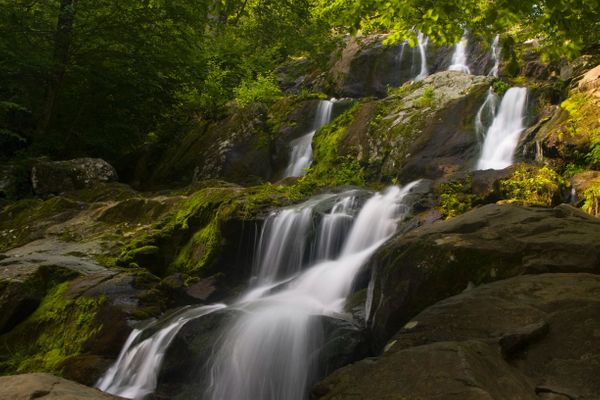 Dark hollow cade pe Skyline drive, în Parcul Național Shenandoah. Foto: Getty 