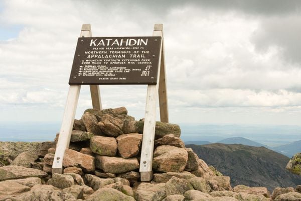  El Katahdin es el extremo norte del Sendero de los Apalaches. Foto: Getty